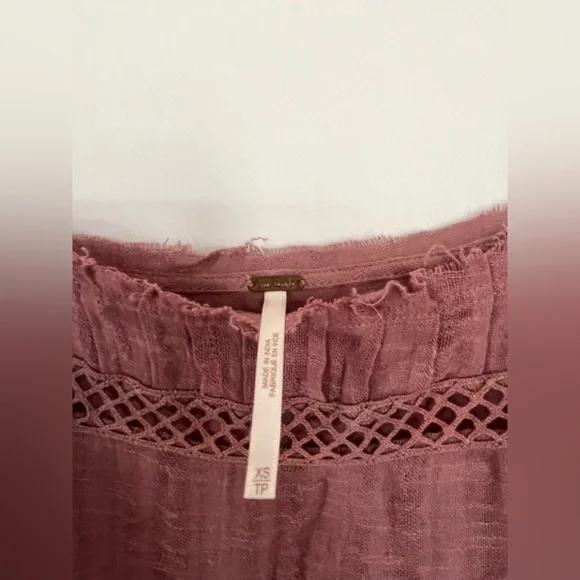 free people linen maxi dress - Picture 5 of 6